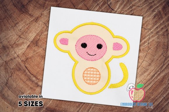 Baby Monkey Applique: A Sweet Embroidery Review