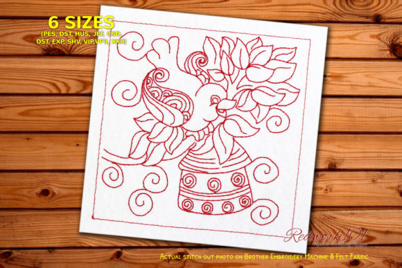 Bird with House Embroidery Review