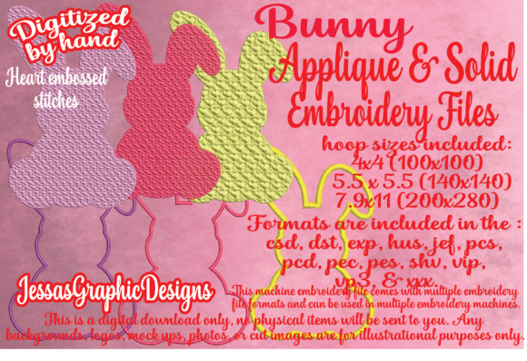 Bunny Applique Solid Bunny: A Designer’s Review for Merch