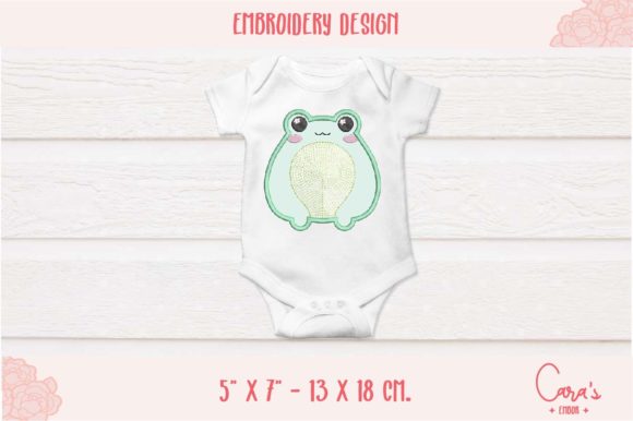 Cara s Embor Frog Applique Review