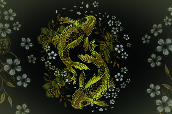 Golden Fish Embroidery Design Review