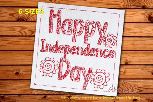 Happy Independence Day with Floral Review