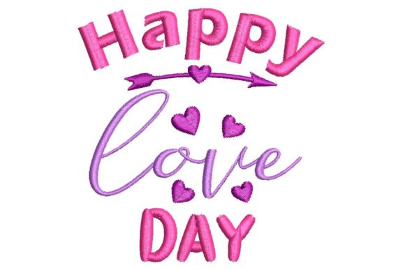 Happy Love Day Embroidery Review