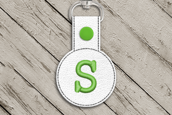 Letter S ITH Round Key Fob Applique – A Seller Review