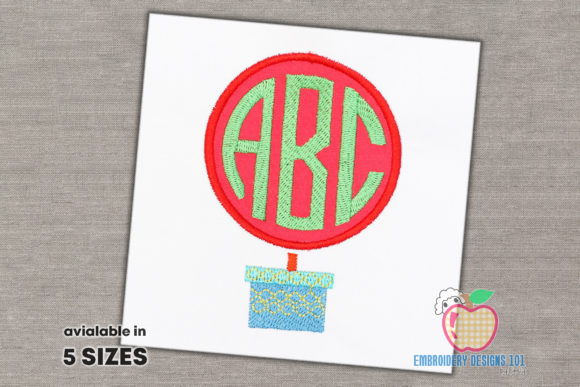 Monogram with Square Topiary Applique Review