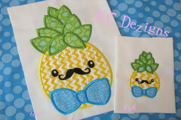 Pineapple with Bow Tie Applique Design Review