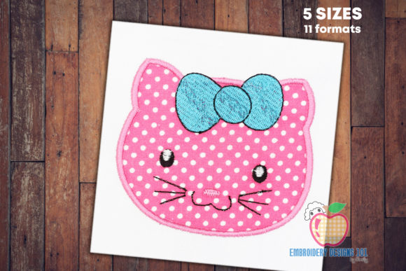 Review: Cute Kitty Cat Applique for Kids