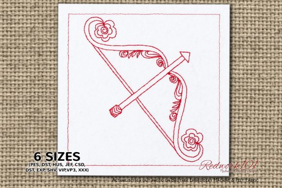 Sagittarius Astro Symbol Redwork Review