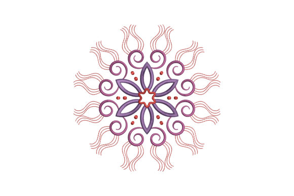 Simple Flower Mandala Embroidery Review
