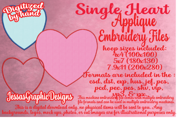 Single Heart Applique Review