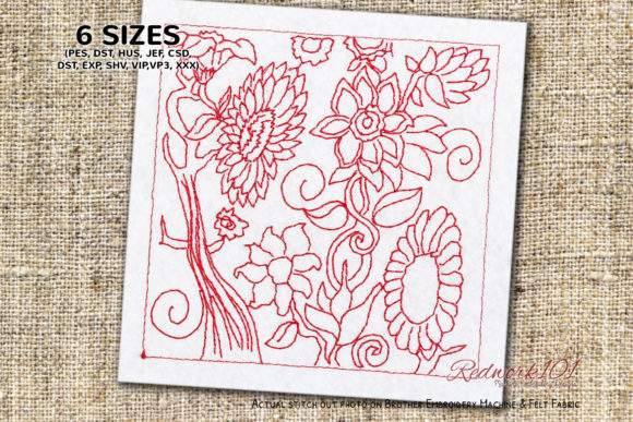 Sunflower Design Design Review: Boutique Sweatshirt Embroidery