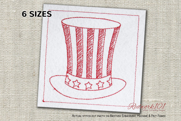 USA Top Hat for Independence Day